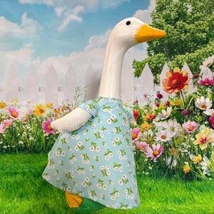 Sewing Pattern for 23" Porch Goose Basic Dress with Wings Digital Download