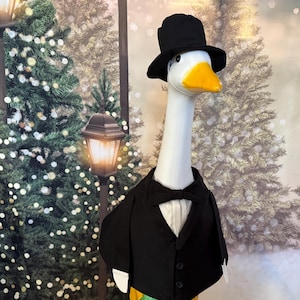 Tuxedo Sewing Pattern for 23" Porch Goose Digital Download