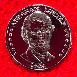 1984 Abraham Lincoln Double Eagle Commemorative Medal – Honest Abe Collectible