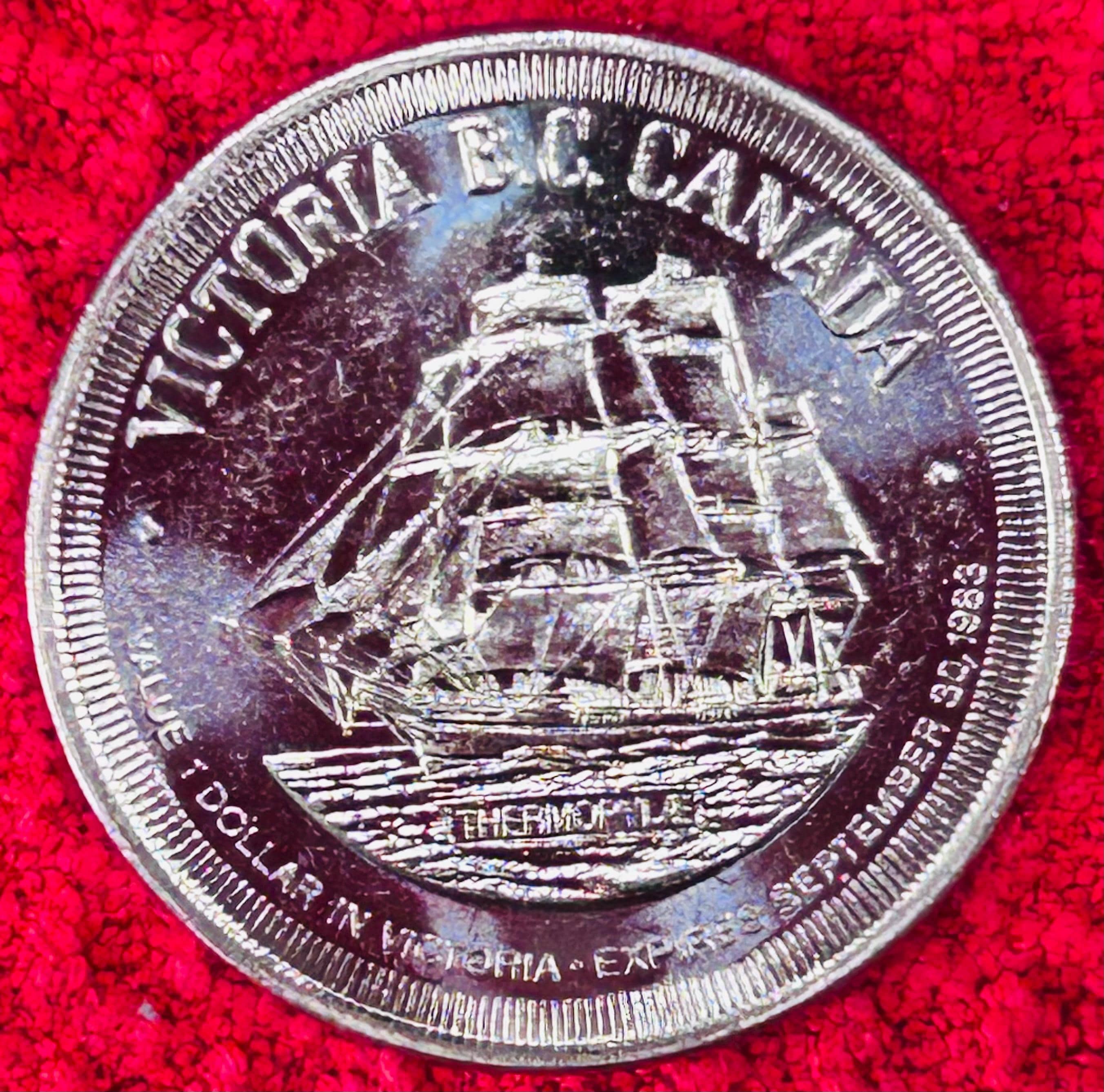 1983年ビクトリアBCカナダドル – シティ・オブ・ガーデンズ