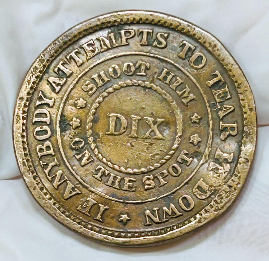 1863 DIX Flag of Our Union Civil War Token – CWT - Etsy