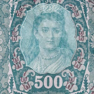 1919 Polen 500 Mark Banknote – Vintage Geldschein aus der Zwischenkriegszeit - N#211246, P#28b - Zweite Republik