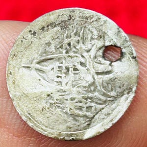 1774 Ottoman Empire 1 Para Silver Coin – Antique Islamic Turkish Coin – Sultan Mustafa III Era – Rare Historic Collectible Currency