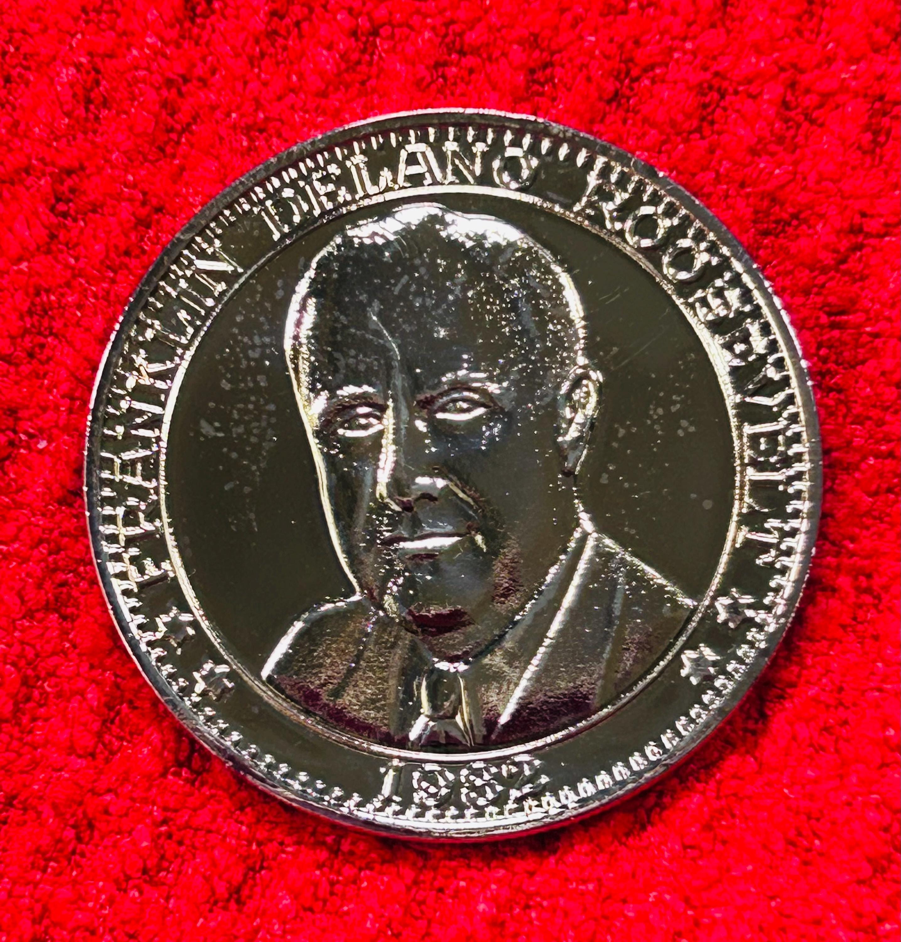 1982 Franklin D. Roosevelt Double Eagle Commemorative Medal