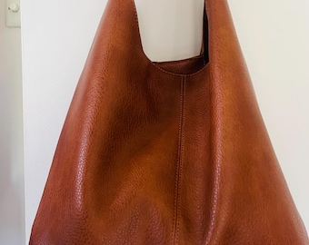Vegan slouch  bag