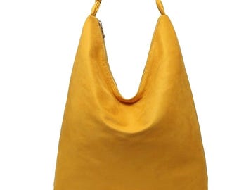 Yellow slouch  bag