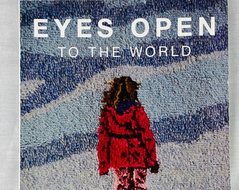 Rug Hooking Book:  Eyes Open to the World, memories of travel in wool by Karen D. Miller