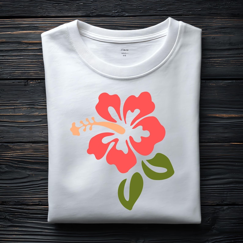 Hibiscus Flower SVG Bundle, Tropical Floral Clipart (digital Download ...