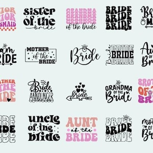 Bride SVG, Bride Squad, Wedding, Bridal, Bachelorette, Bride PNG, Instant Digital Download
