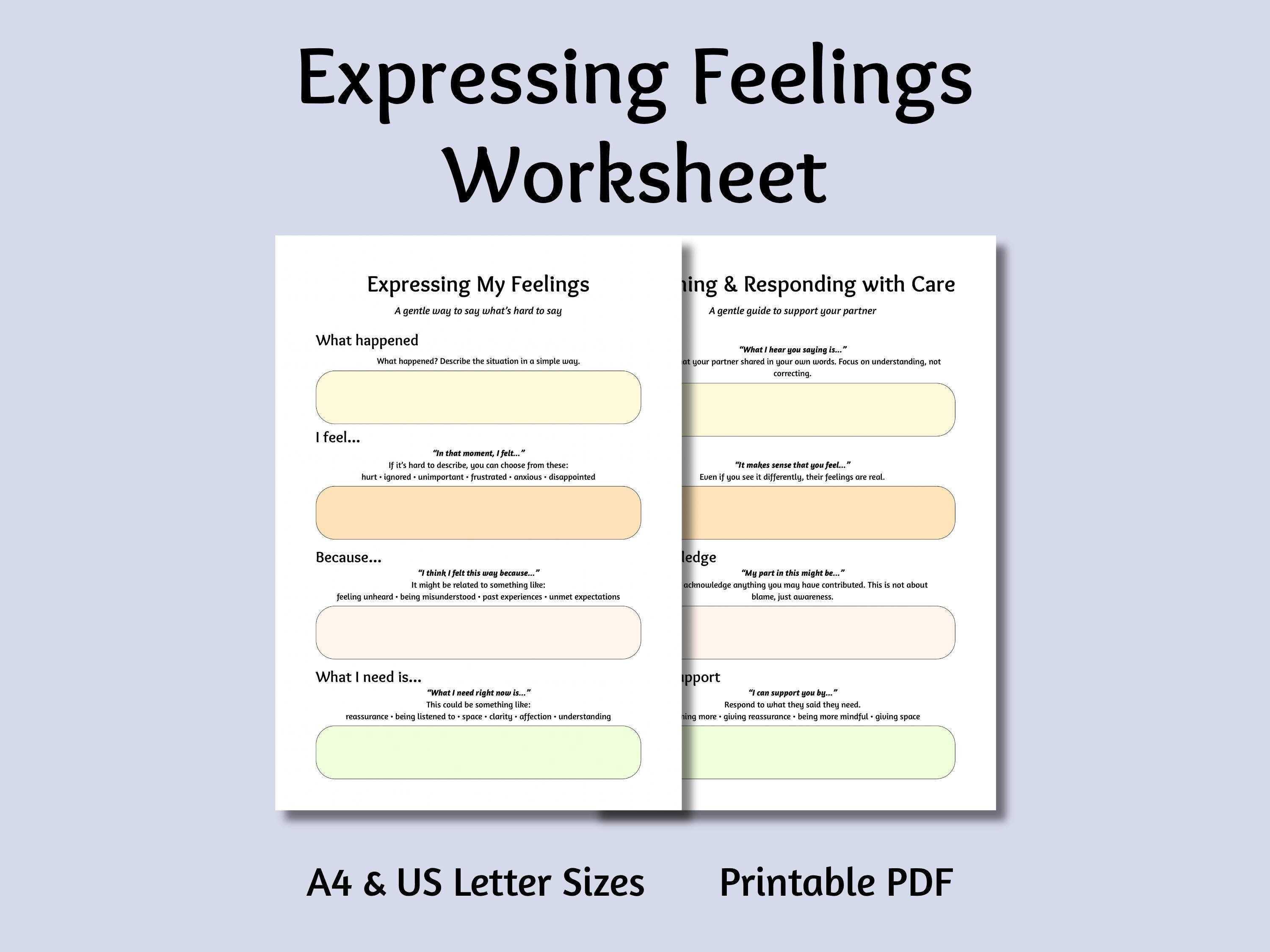 Express feelings and improve communication