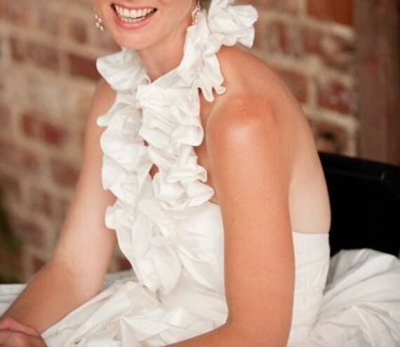 silk taffeta wedding dress