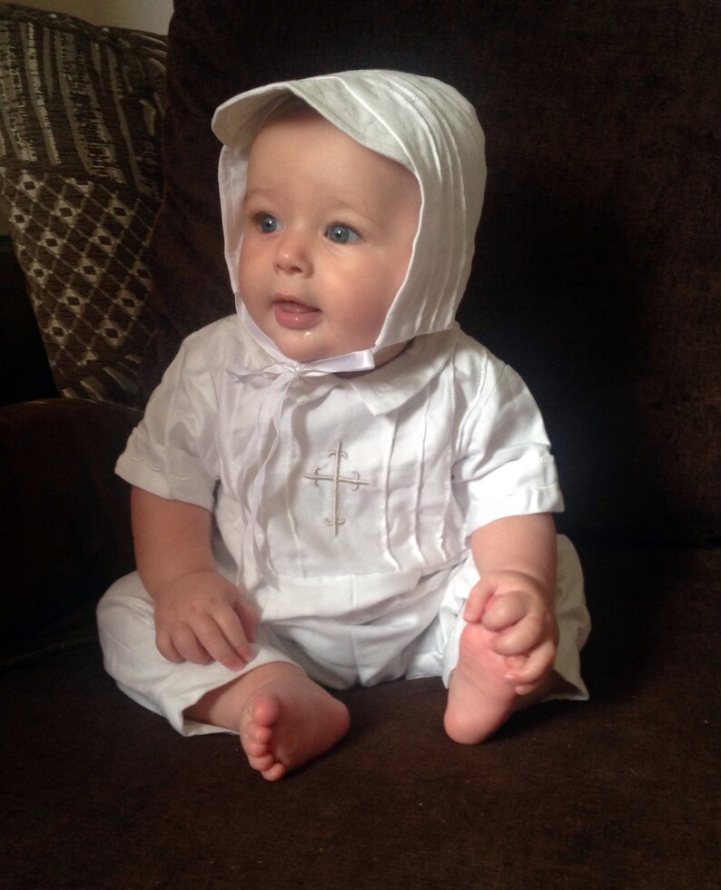 Baby Boy Christening Baptism Blessing Dedication Ring Etsy