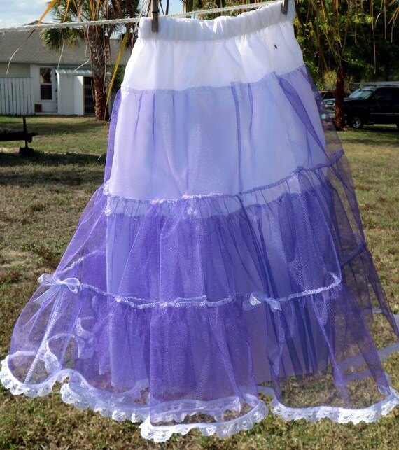 Flower girl full length petticoat Clearance