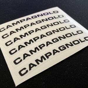 Autocollant Cadre Campagnolo Produits Spéciaux – Vintage Bleu, Espagne