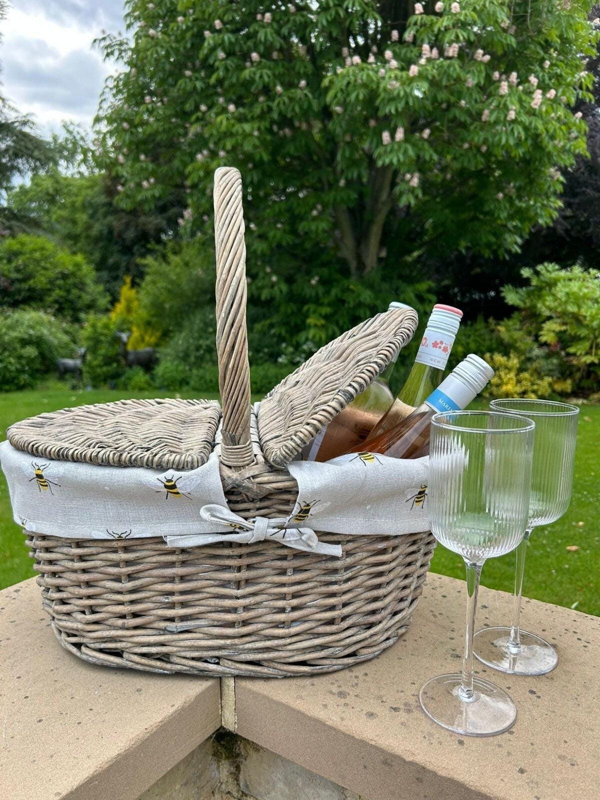 Vintage Picnic Basket - Etsy UK