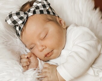 Baby Gingham Headband