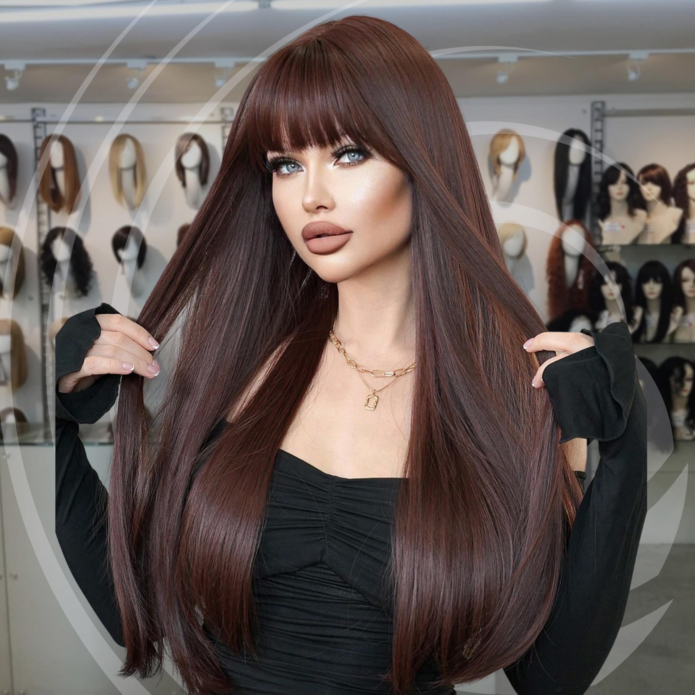 Mocha Brown Wigs - Etsy