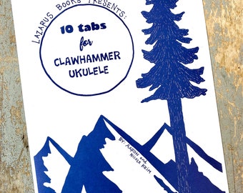 10 pestañas para Clawhammer Ukulele