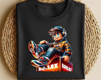 Roblox Shirt - Gamer T-Shirt for Kids and Adults - Roblox Boy & Girl Shirt - Streamer Merch - Video Game Lover Gift - Gaming Tee