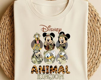 Mickey and Friends Animal Kingdom Shirt, Disney Safari Mode Shirt, Animal Kingdom Safari Shirt, Mickey Safari Shirt, WDW Shirt