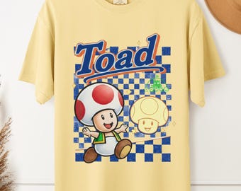 Retro Toad Shirt, Vintage Super Mario Shirt, The Super Mario Bros Movie, Mario Trip Shirt, Cute Super Mario, Retro Mario 1985 Tee