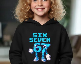 Roblx 6 7 Hoodie, Youth Video Game Hoodie, Kids Gaming Hoodie, Cute Boys Girls Game Birthday Hoodie, Roblox Play Hoodie, Gaming Kid Hoodie