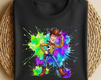 Toy Story Sheriff Woody Shirt, Disney Woody Shirt, Disneyland Buzz Lightyear Sweater, Toy Story Shirt, Disney World Buzz Tee,Toy Story Gift