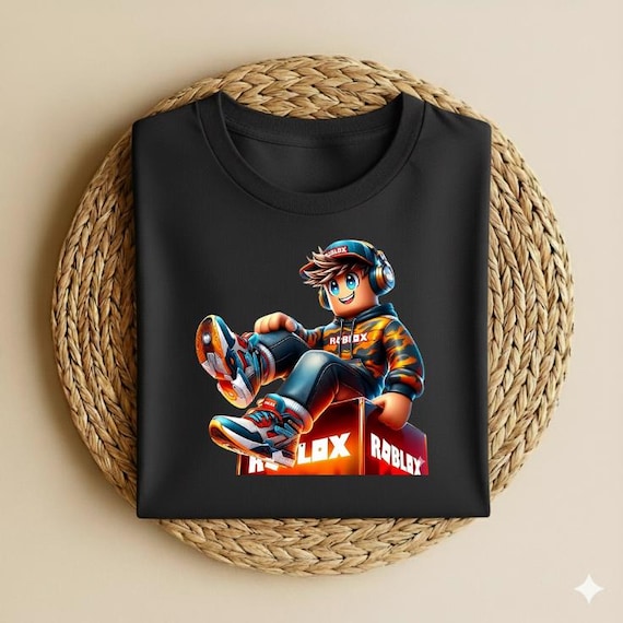 Roblox Shirt - Gamer T-Shirt for Kids and Adults - Roblox Boy & Girl Shirt - Streamer Merch - Video Game Lover Gift - Gaming Tee