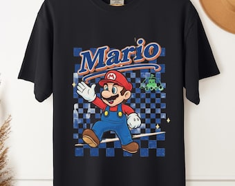 Vintage Super Mario Shirt, The Super Mario Bros Movie, Mario Trip Shirt, Cute Super Mario, Retro Mario 1985 Tee, Family Trip