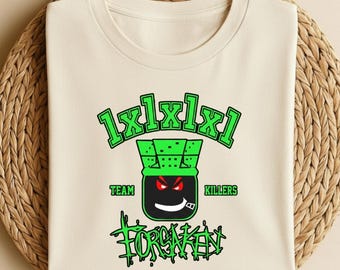 Forsaken 1x1x1x1 Shirt, Video Game Lover, Team C00lkidd Shirt, Slasher, John Doe Gamer Gift Gamer, Roblox Birthday Shirt