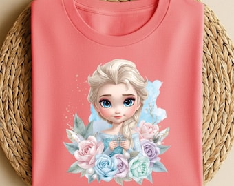 Disney Princess Elsa Shirt, Disneyland Shirt, Princess Castle Shirt, Magical Castle Shirt, Disney Kids Shirt, Disney Princess