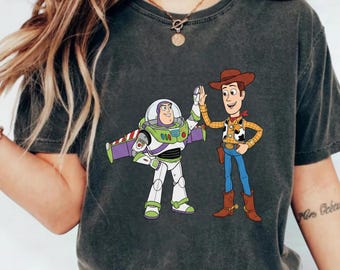 Buzz Lightyear and Woody Shirt, Matching Disney Shirts, Disney Family Vacation, Toy Story Shirt, Woody and Buzz Shirt, Toy Story Unisex