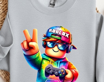 Roblox Hoodie, Roblox Shirt, Roblox Sweatshirt, Kids Roblox, Roblox Guest Hoodie, Roblox Gifts, Roblox Birthday Gift, Roblox Youth shirt