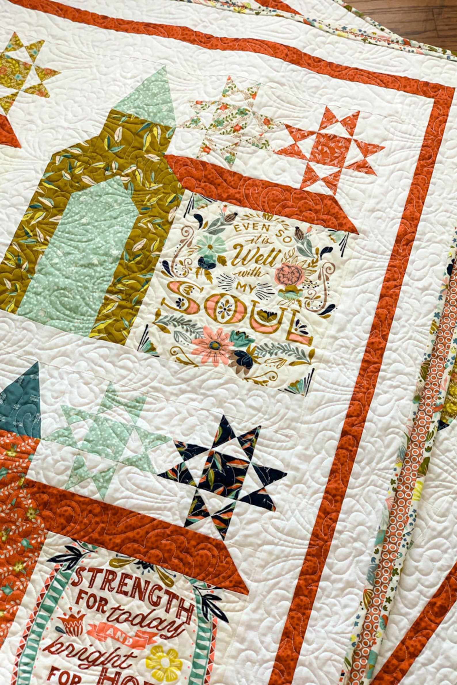 Firm Foundation PDF Quilt Pattern Etsy