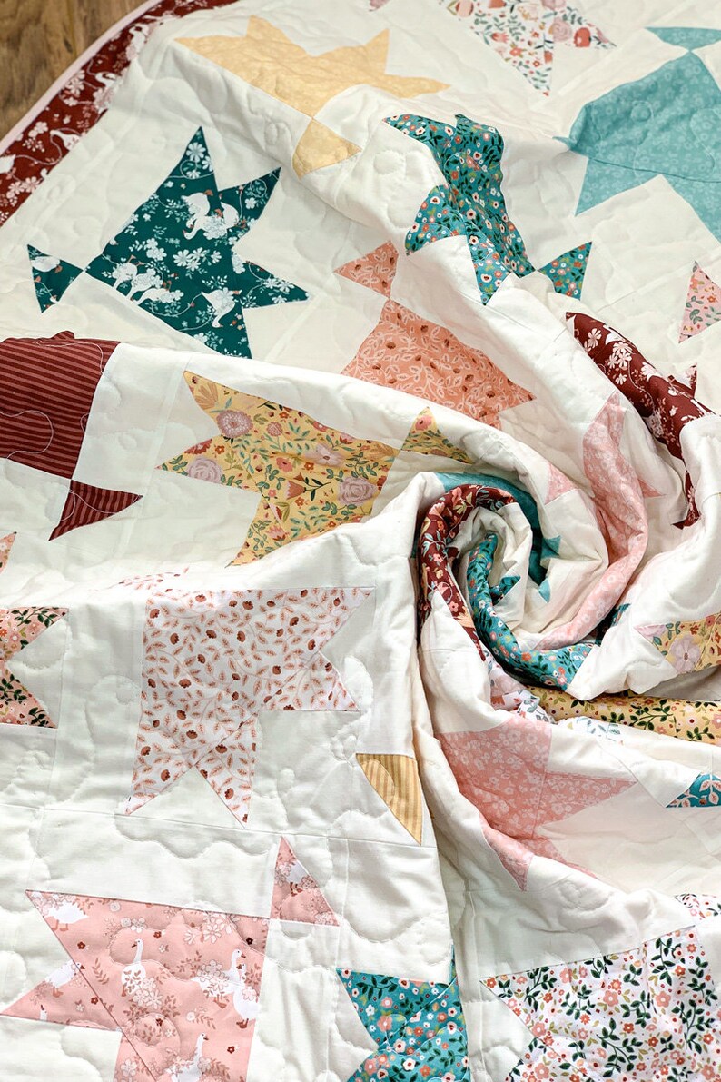 Goose Down PDF Quilt Pattern Etsy