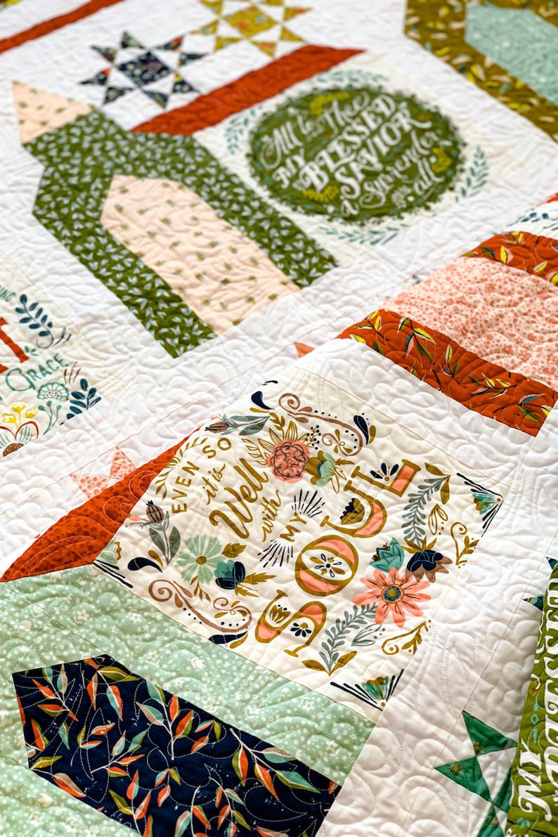 Firm Foundation PDF-quiltpatroon afbeelding 6