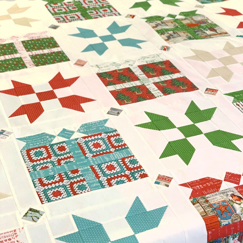 Christmas Wrapsody PDF Quilt Pattern Etsy