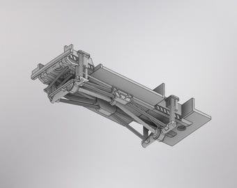 Telaio rialzato SEMA in scala 1/64 per M2 Squarebody Dually (cabina singola e doppia)