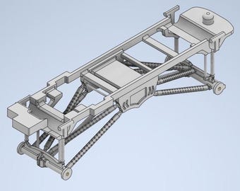 1/64 Mega Mud Truck Lift Kit for 2017+ GreenLight Ford F350 & F450 Trucks