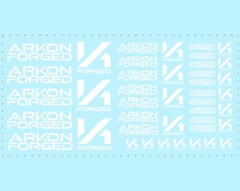 1/64 ARKON Forged Logo Waterslide Decals