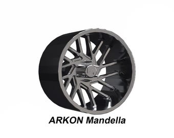 Set of 1/64 ARKON Mandellas with Your Choice of Tires