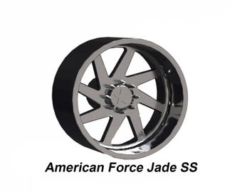 Set von 1/64 American Force Jade SS mit Reifen Ihrer Wahl