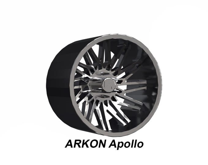 Featured listing image: Set of 1/64 ARKON Apollos with Your Choice of Tires
