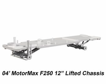 1/64 04' MotorMax F250 12" Lifted Chassis Swap