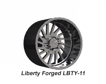 Set of 1/64 Liberty Forged LBTY11 Wheels with Your Choice of Tires