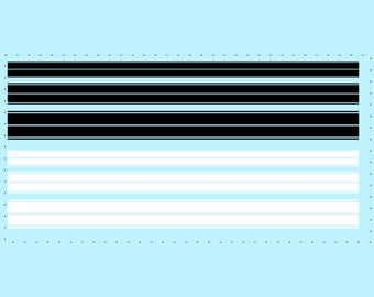 1/64 Easy Racing Stripes Waterslide Decals