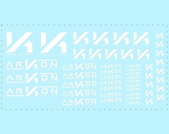 1/64 ARKON Off-Road Logo Waterslide Decals
