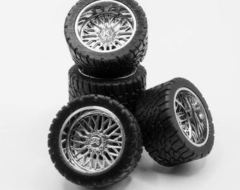 Set of 1/64 KG1 SPADED with Your Choice of Tires