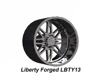 Set of 1/64 Liberty Forged LBTY13 with Your Choice of Tires