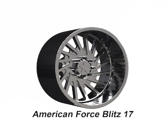 Set of 1/64 American Force Blitz 17 with Your Choice of Tires